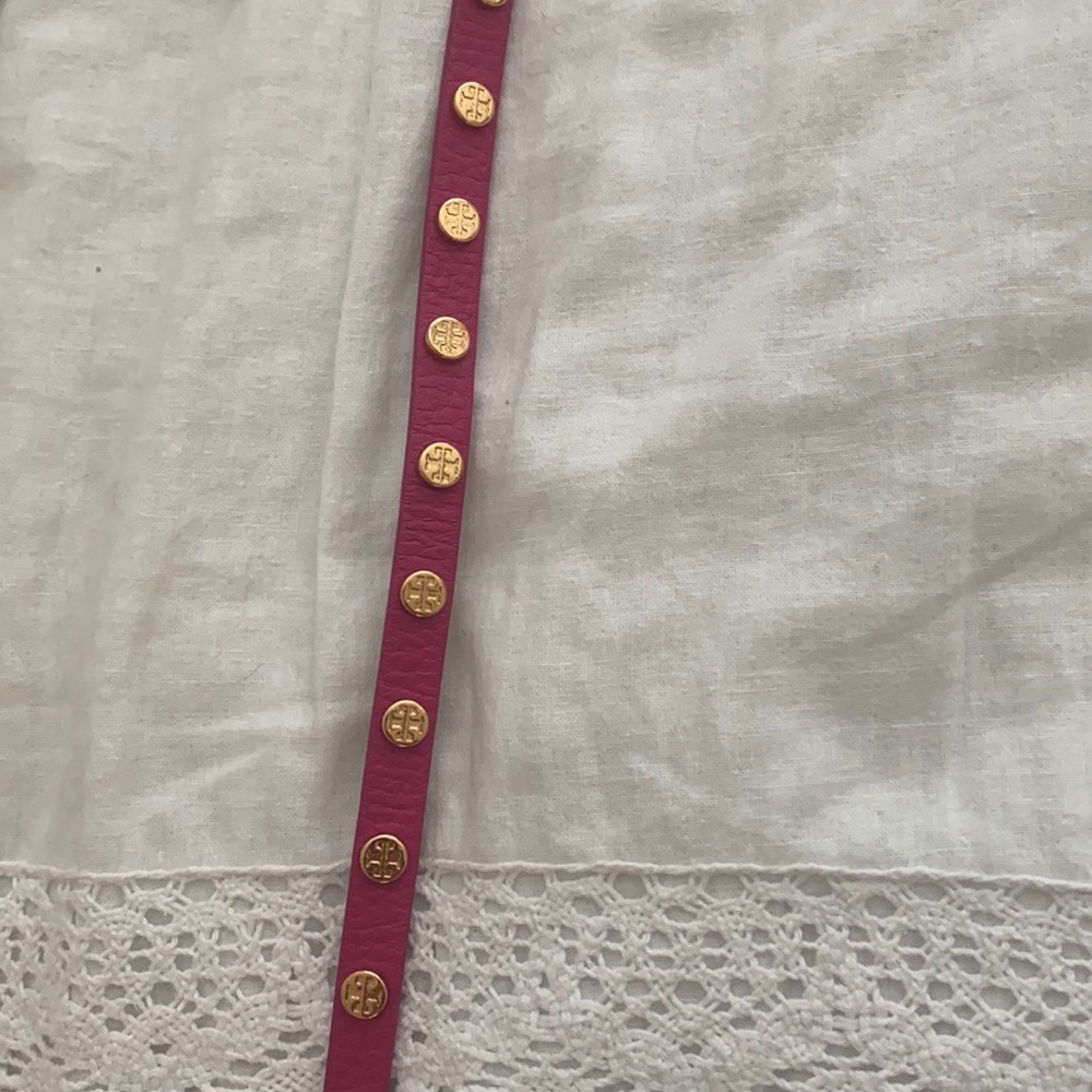 Tory Burch leather bracelet